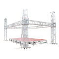 LangLe Custom Design DJ Lighting Concert Backdrop Ground Black DNA Spigot Bolt Box Aluminum Truss